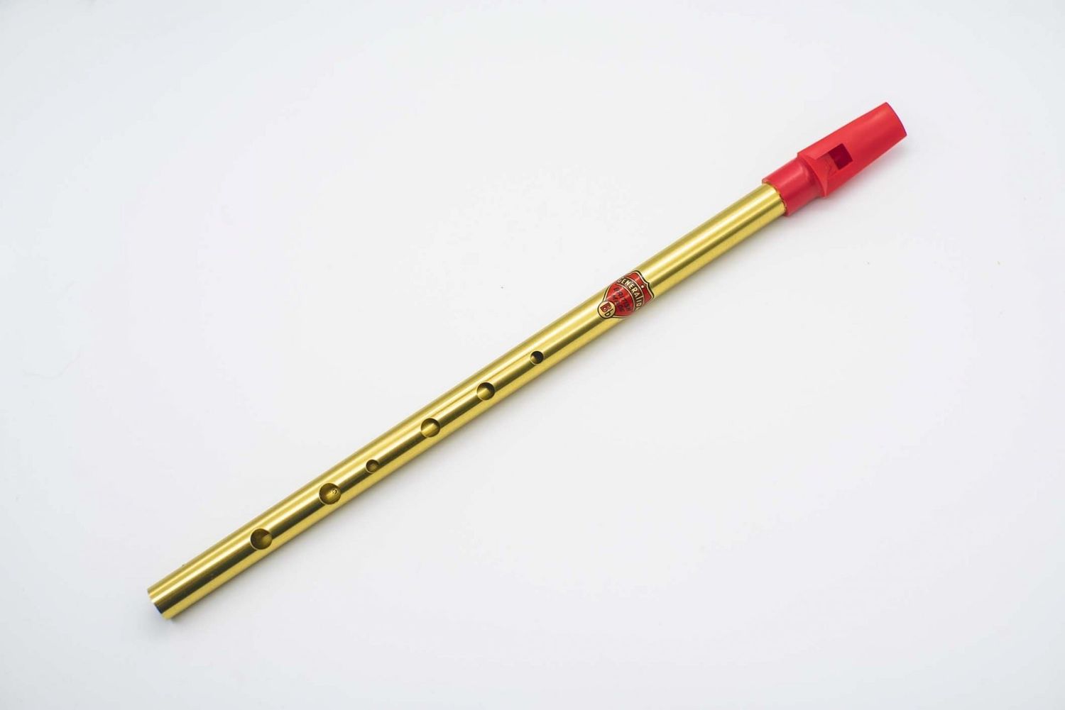 Generation Flageolet Bb Penny Whistle - Brass