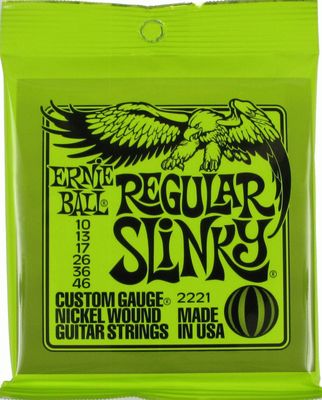 Ernie Ball Regular Slinky Nickel Wound .010 to .046