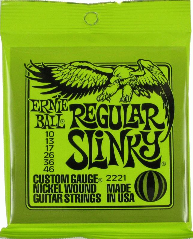 Ernie Ball Regular Slinky Nickel Wound .010 to .046