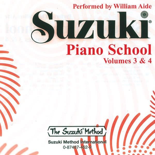 Suzuki Piano School CD Volume 3 &amp; 4