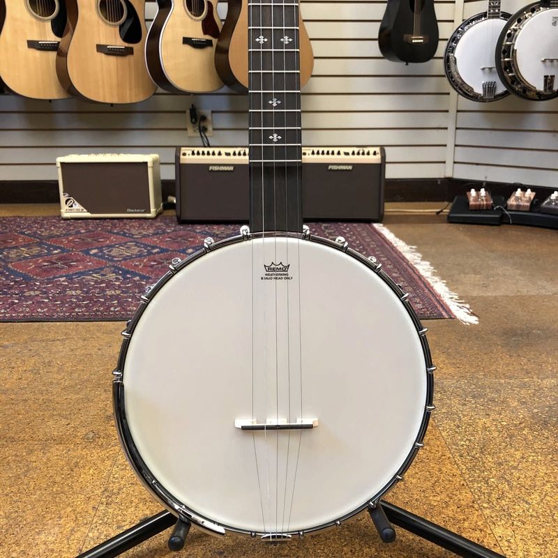 Gold Tone MM-150 Maple Mountain Open Back Banjo w/Railroad Spikes, Hard Case