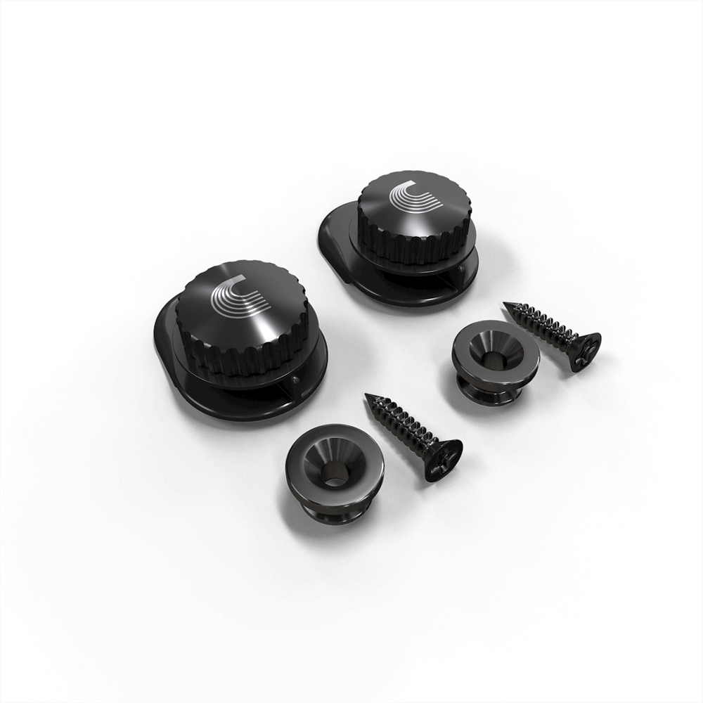 D&#39;Addario Universal Strap Lock System Black