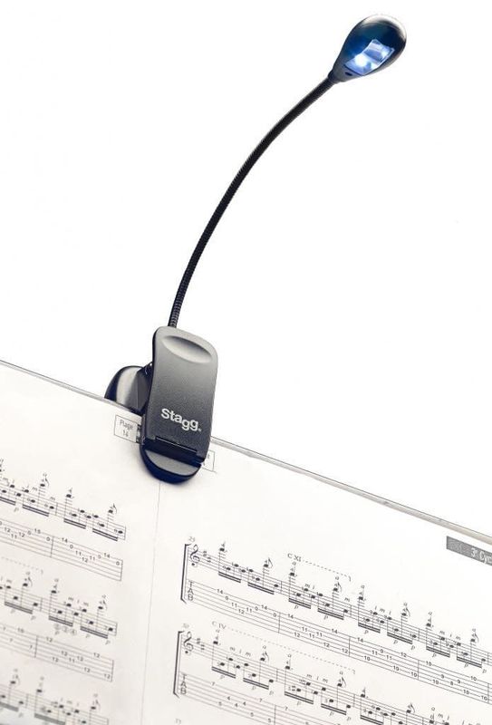 Music Stand LED Light Clip-On