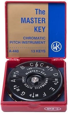 Kratt Master Key Chromatic Pitch Pipe