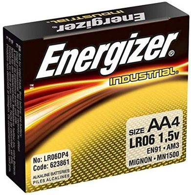 Energizer / Maxell AA Battery 4-pack