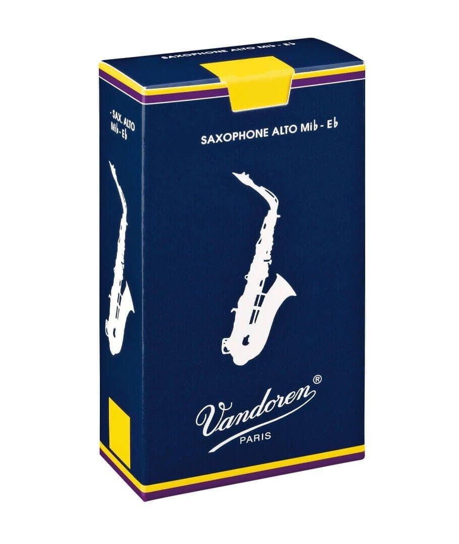 Vandoren Alto Saxophone Reed 3 - Single Reed