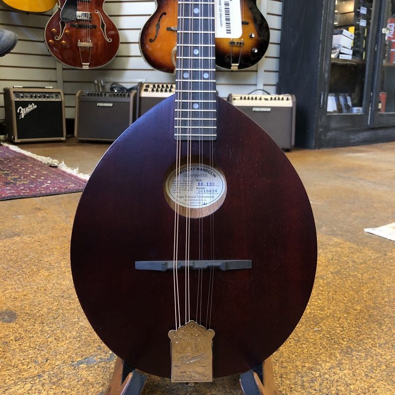 Kentucky KM-120 Army-Navy Special All-Mahogany Flattop Mandolin