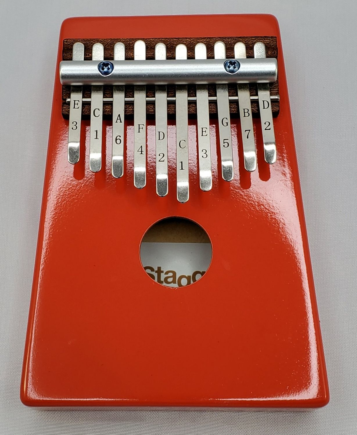 Stagg Kid Kalimba 10 Keys - Red