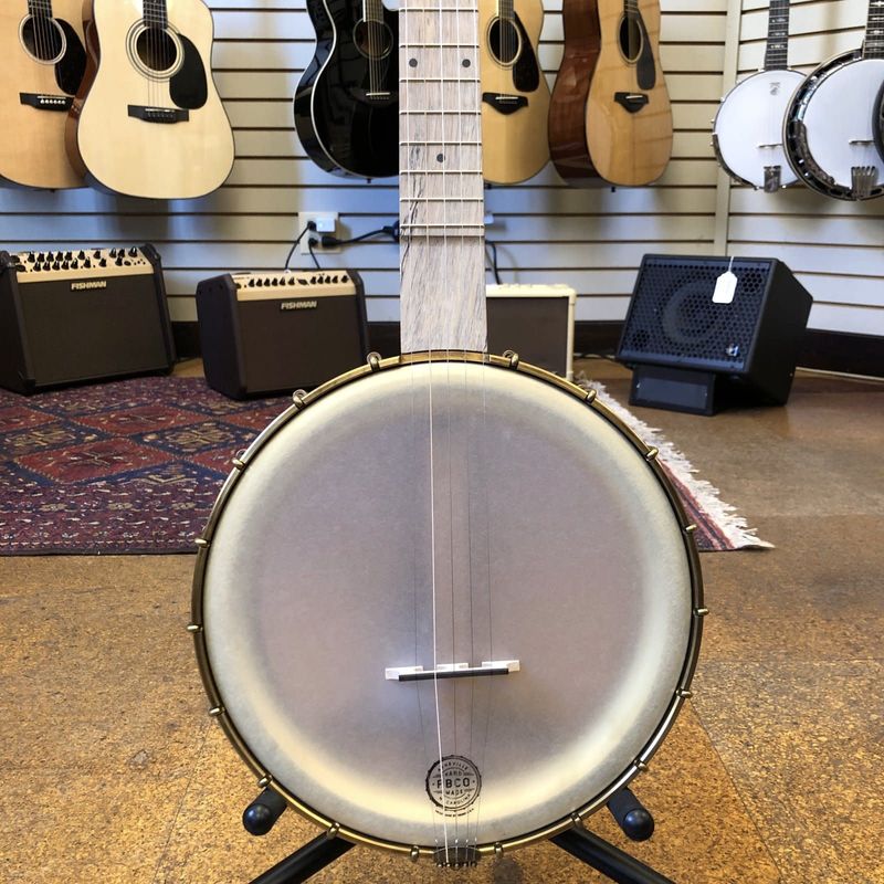 Pisgah Dobson 11&quot; Open Back Banjo Cherry Standard Scale w/Padded Gig Bag