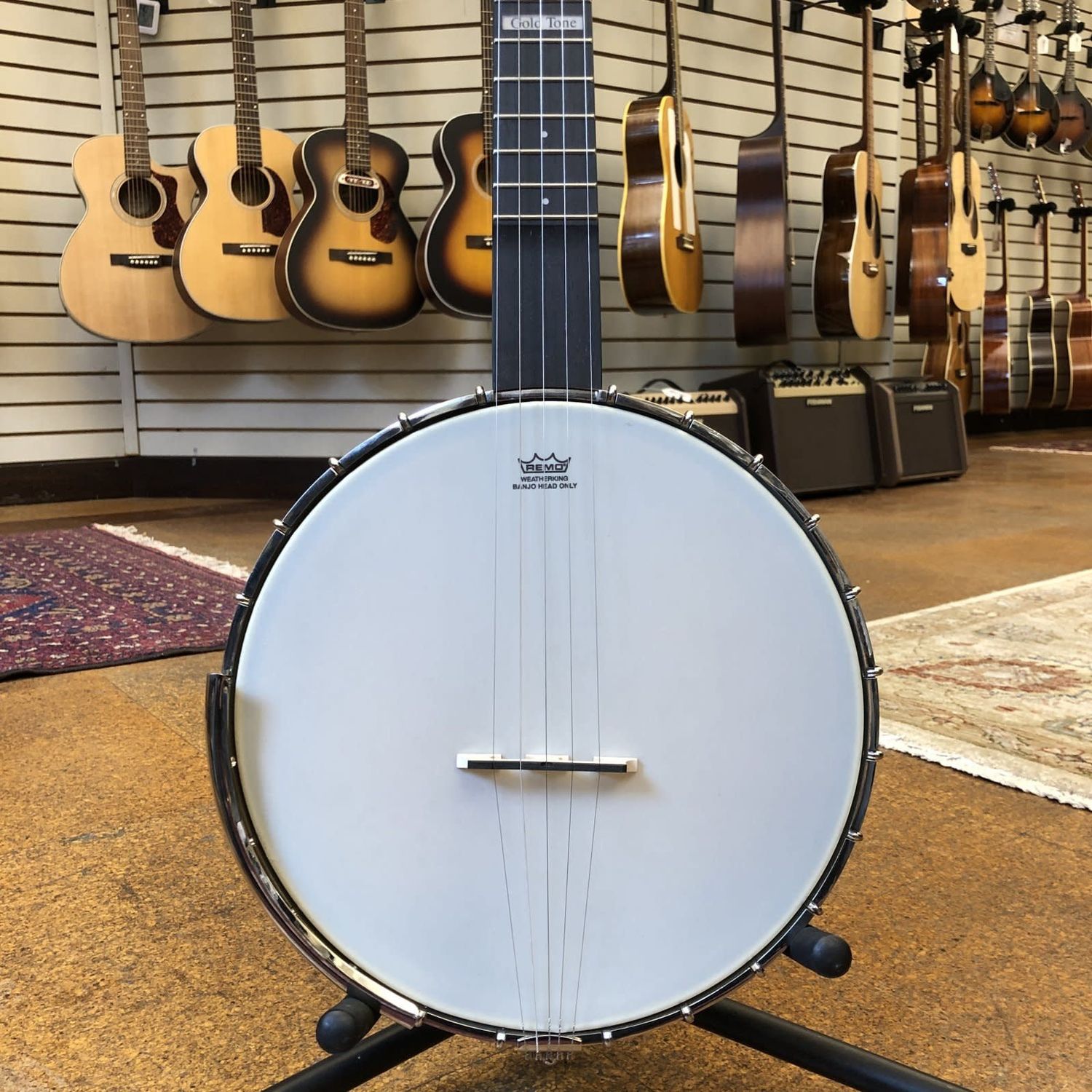 Gold Tone CB-100 Clawhammer 11&quot; Open Back Banjo w/ RR Spikes