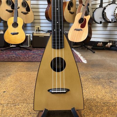 Magic Fluke USA Fluke Tenor Ukulele Natural w/Geared Tuners Padded Gig Bag