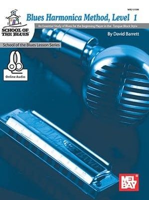 Blues Harmonica Method Level 1 Book with Online Audio