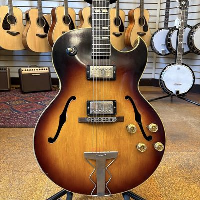 Gibson ES-175 D Hollow Body Electric Guitar 1961 Sunburst w/Gibson Reissue PAF Pickups, Hard Case