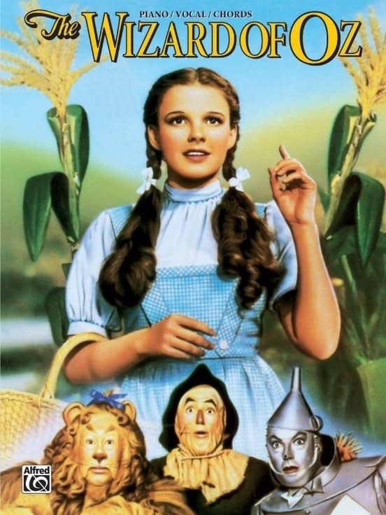 The Wizard of Oz: Movie Selections Piano/Vocal/Chords Book