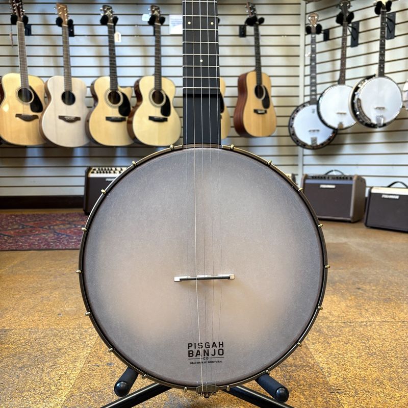 Pisgah Roscoe 12&quot; Open Back Banjo Walnut w/Padded Gig Bag