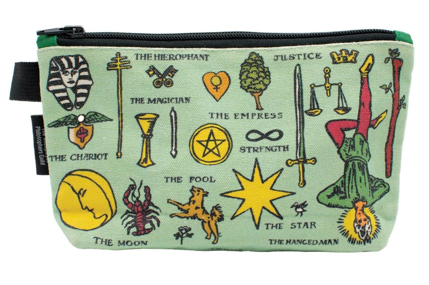 Rider Waite Tarot Images 5&quot;x9&quot; Zipper Bag