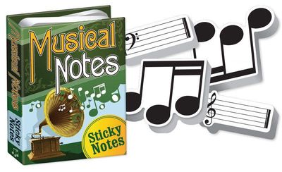 Musical Notes Sticky Notes