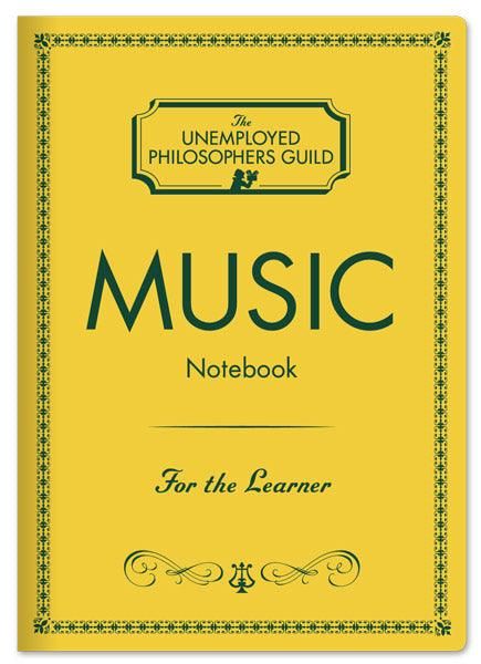 Music Staff Pocket 3.5&quot; x 5&quot; Field Notebook