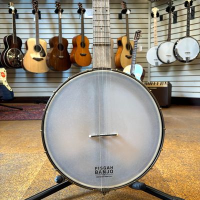 Pisgah Appalachian 12&quot; Standard Scale Open Back Banjo Walnut w/Padded Gig Bag