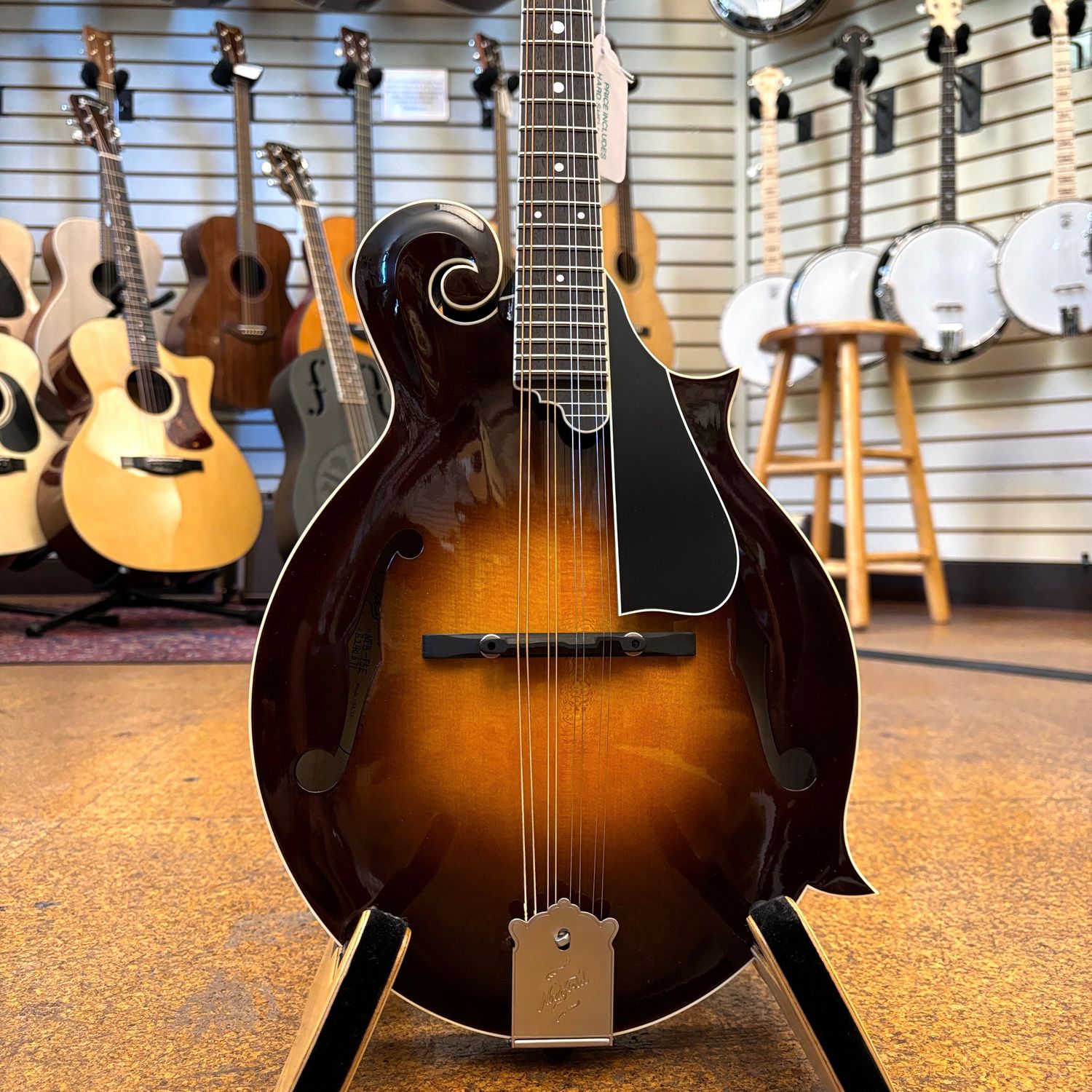 Northfield NFB-F5E &quot;Big Mon&quot; Engelmann Spruce/Figured Maple F-Style Mandolin Sunburst w/Hard Case