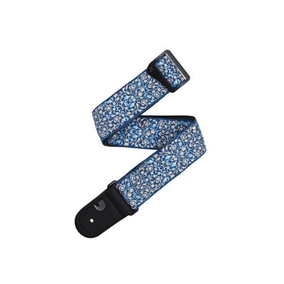 D&#39;Addario Eco Persian Woven Guitar Strap, Blue
