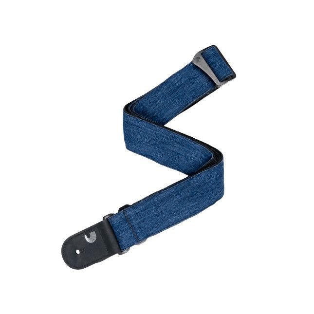 D&#39;Addario Denim Guitar Strap, Blue