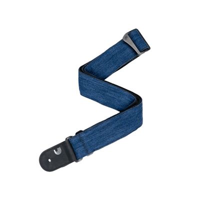 D&#39;Addario Denim Guitar Strap, Blue