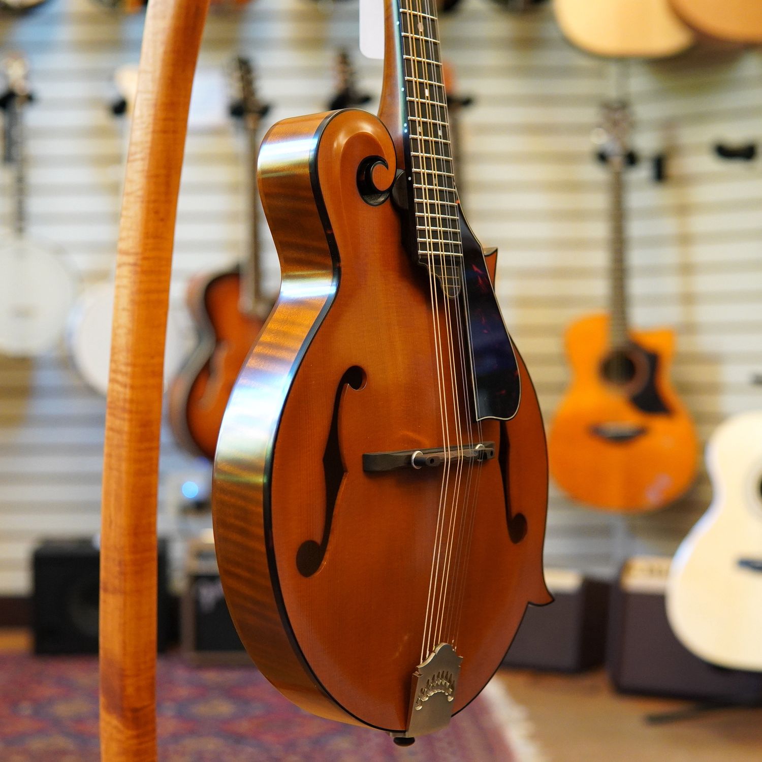 Northfield Mandolins F5S F-Style Adirondack Red Spruce/Maple Mandolin Amber Top w/Hard Case