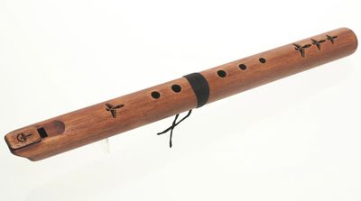 High Spirits D Flute - Spirit Flute 440 Hz Bass - Spanish Cedar, with pouch