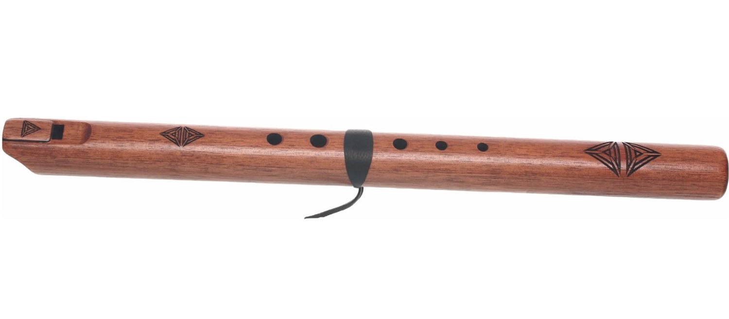 High Spirits C Flute - Spirit Flute 440 Hz Bass - Spanish Cedar, with pouch