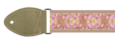 Souldier 2&quot; Guitar Strap, Medallion Lavender