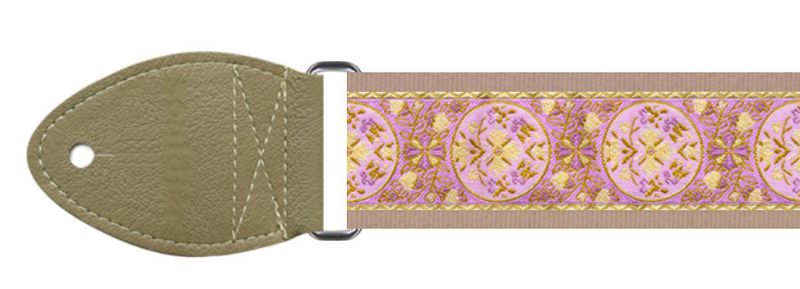 Souldier 2&quot; Guitar Strap, Medallion Lavender