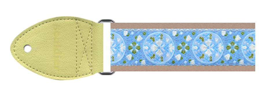 Souldier 2&quot; Guitar Strap, Medallion Blue