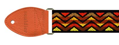 Souldier 2&quot; Guitar Strap, Tetons Mountain Zig Zag