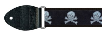 Souldier 2&quot; Guitar Strap, Skulls
