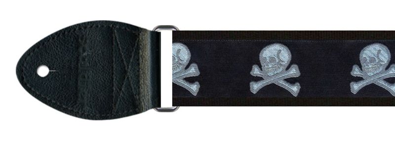 Souldier 2&quot; Guitar Strap, Skulls