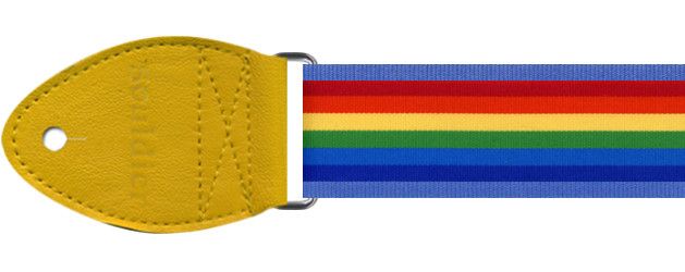 Souldier 2&quot; Guitar Strap, Rainbow
