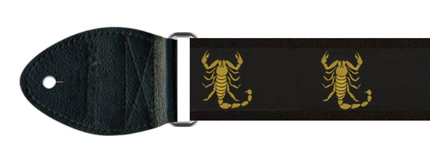 Souldier 2&quot; Guitar Strap, Scorpion