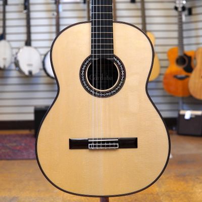 Cordoba C10 Crossover European Spruce/Indian Rosewood Nylon String Acoustic Guitar w/Hard Case