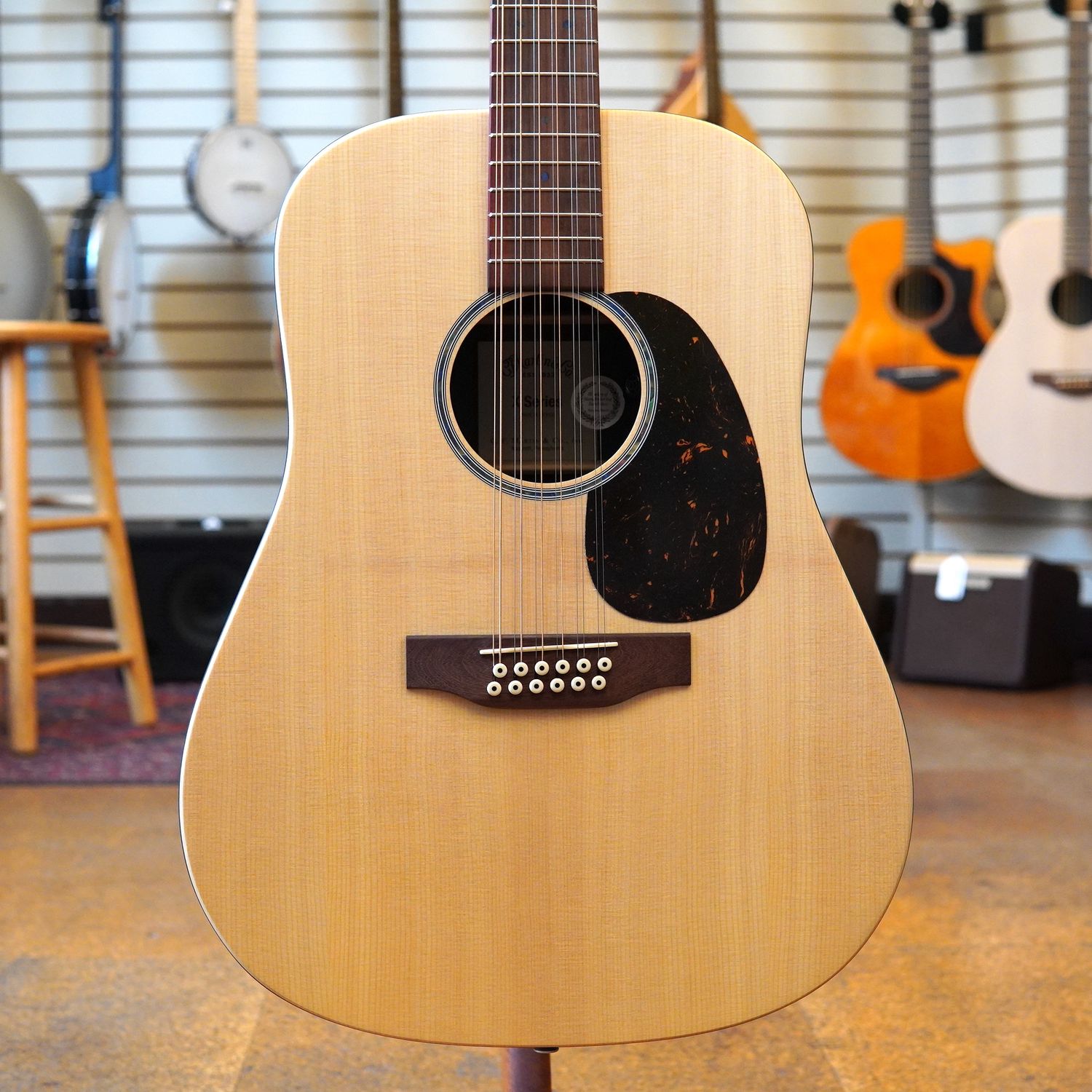 Martin D-X2E Dreadnought Acoustic-electric Guitar Brazilian Rosewood Pattern w/Padded Gig Bag