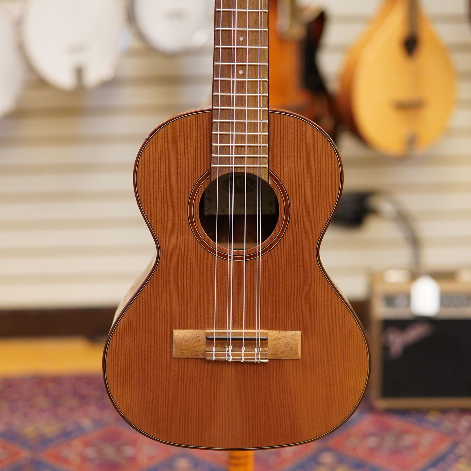 Kala Solid Cedar Top 6-String Tenor Ukulele