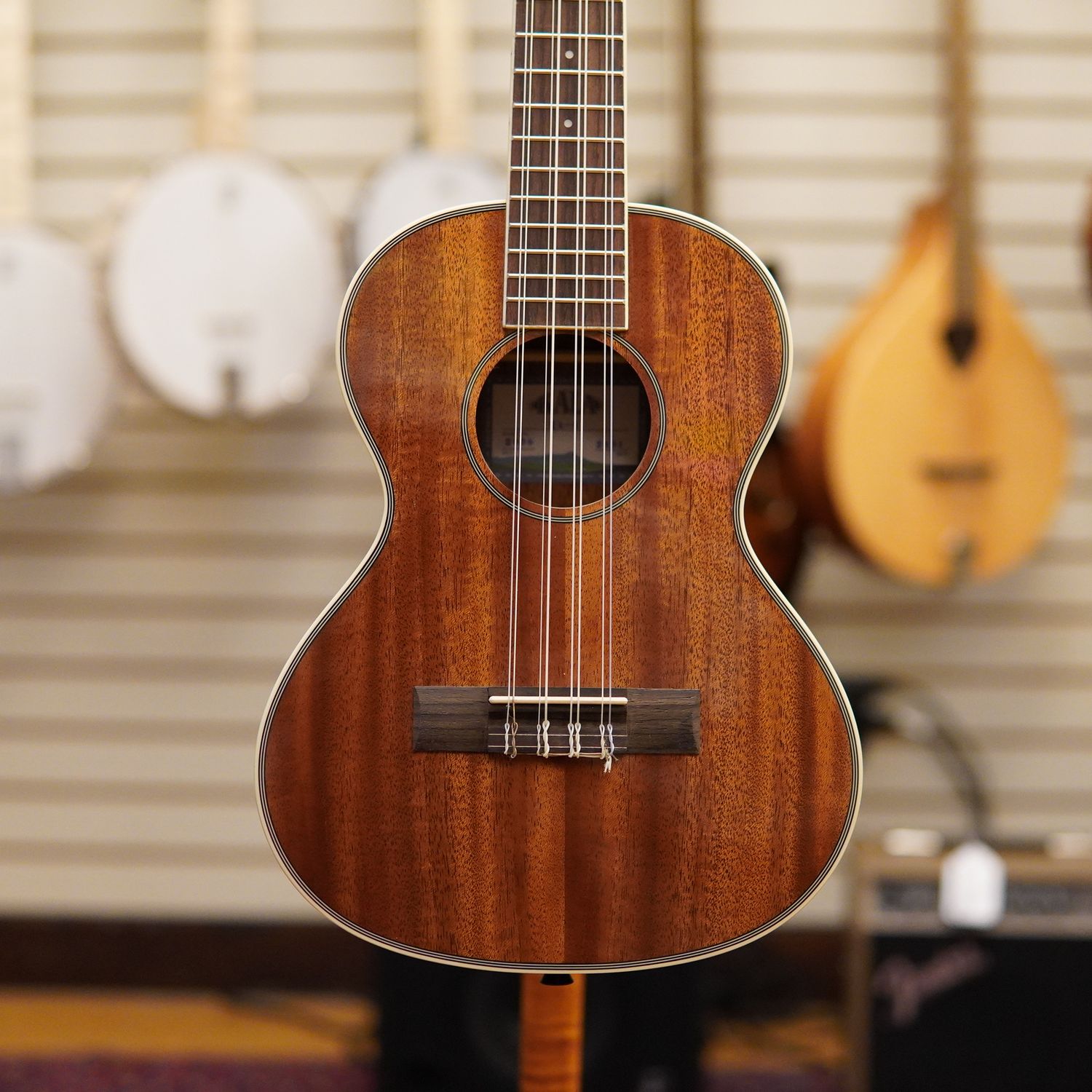 Kala Gloss Mahogany 8-String Tenor Ukulele