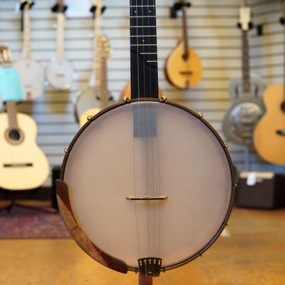 OME USA Tupelo 12&quot; Cherry Open Back Banjo w/Hard Case
