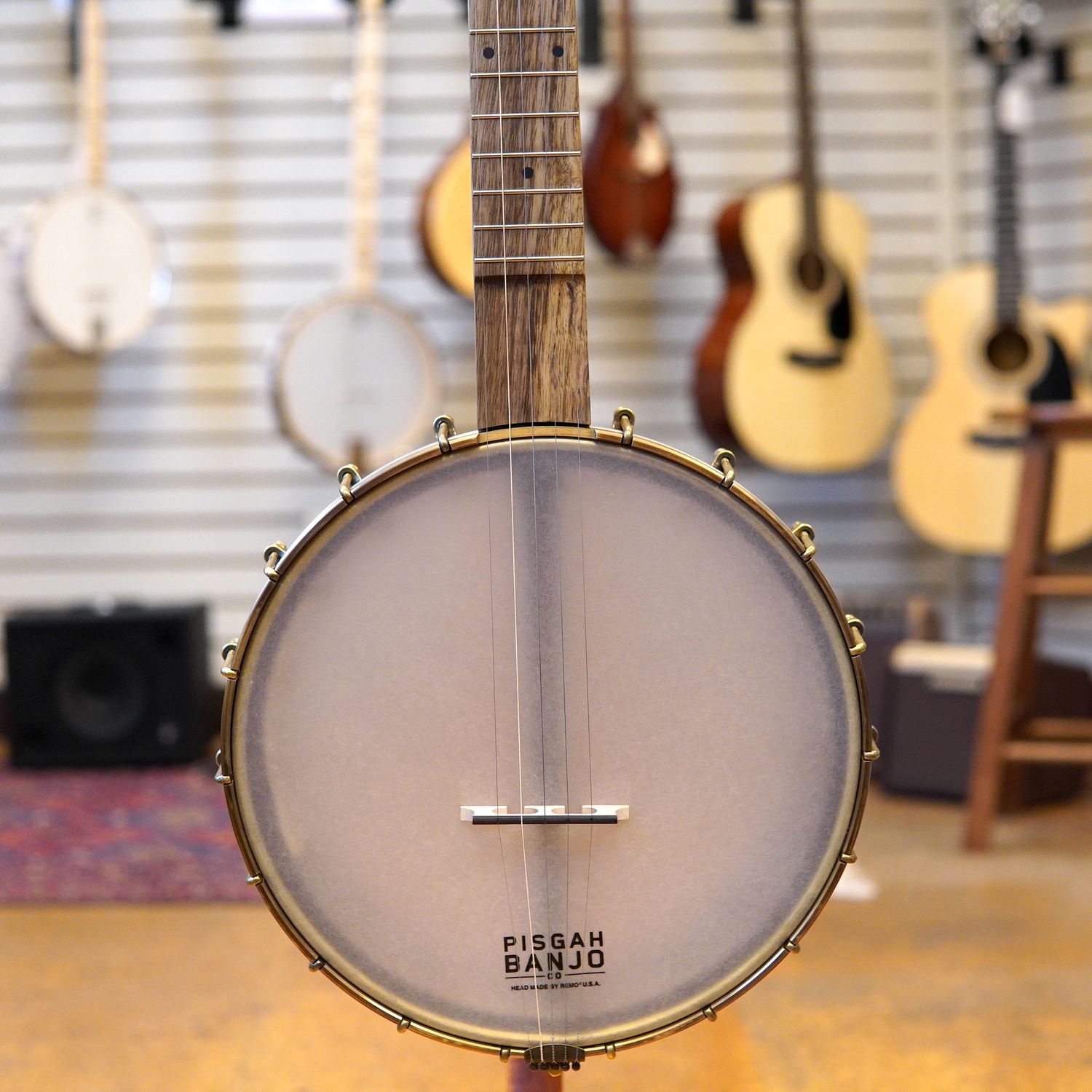 Pisgah Appalachian 11&quot; Open Back Banjo Short-scale Walnut w/Padded Gig Bag