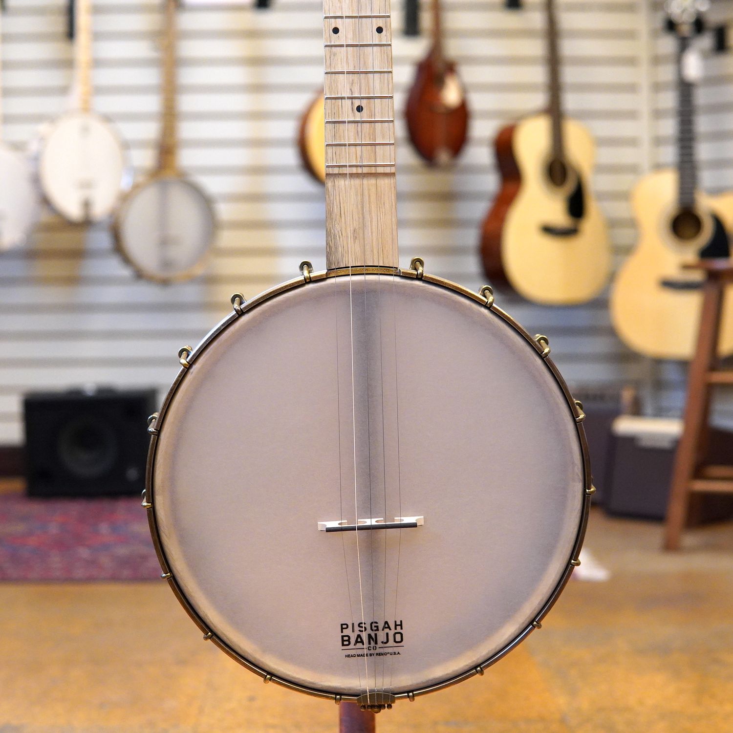 Pisgah Possum 12&quot; Open Back Banjo Walnut Standard Scale w/Padded Gig Bag