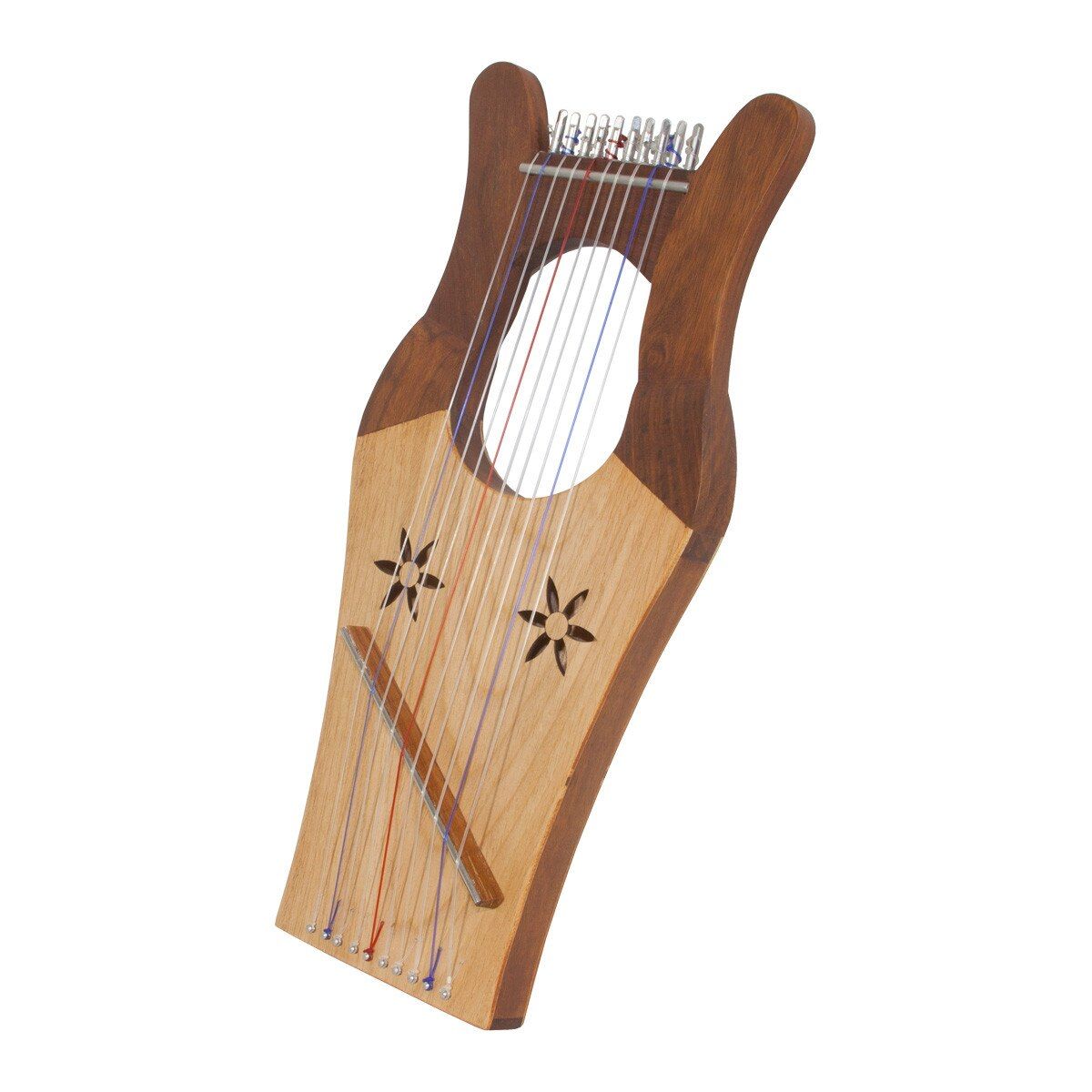 Roosebeck Mini Kinnor Harp - Light - Sheesham/Ash