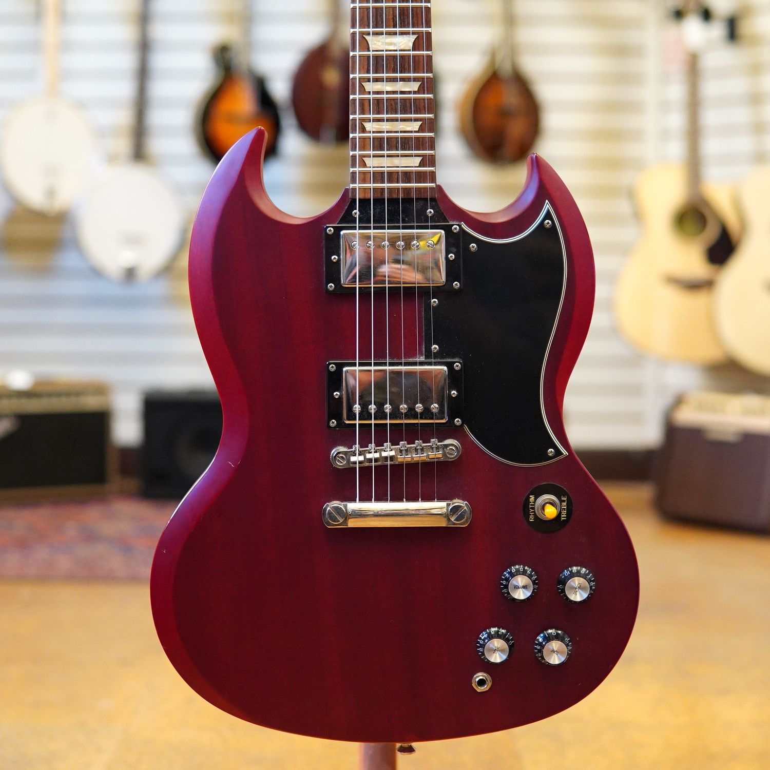 Epiphone SG G-400 Electric Guitar 2009 Worn Cherry