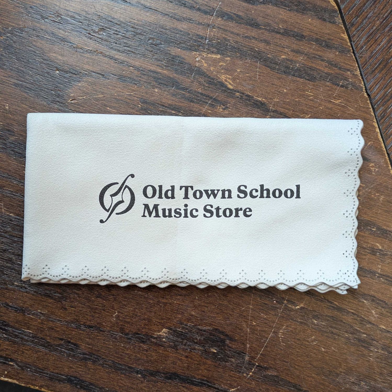 Old Town School Microfiber Polishing Cloth