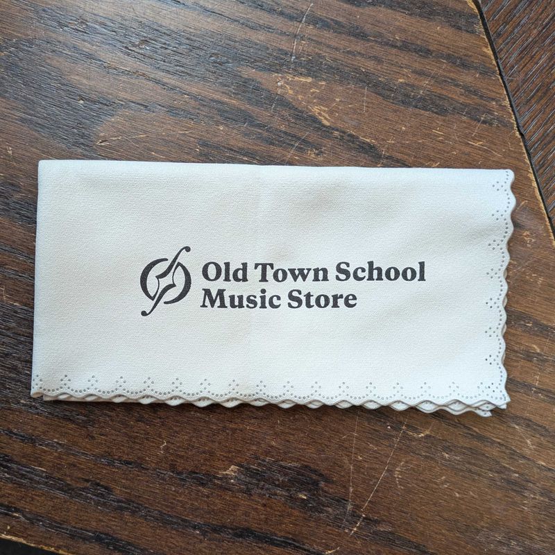 Old Town School Microfiber Polishing Cloth
