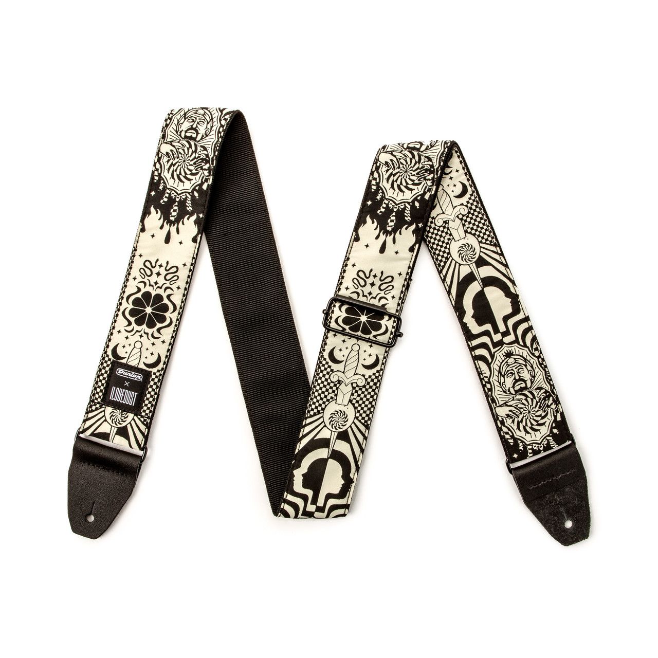 Dunlop ILOVEDUST Jacquard Night Spells Guitar Strap